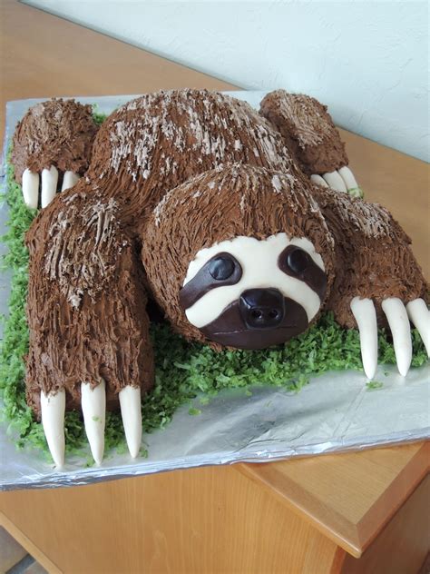 sloth cake ideas|How to Make the CUTEST Sloth Cake .